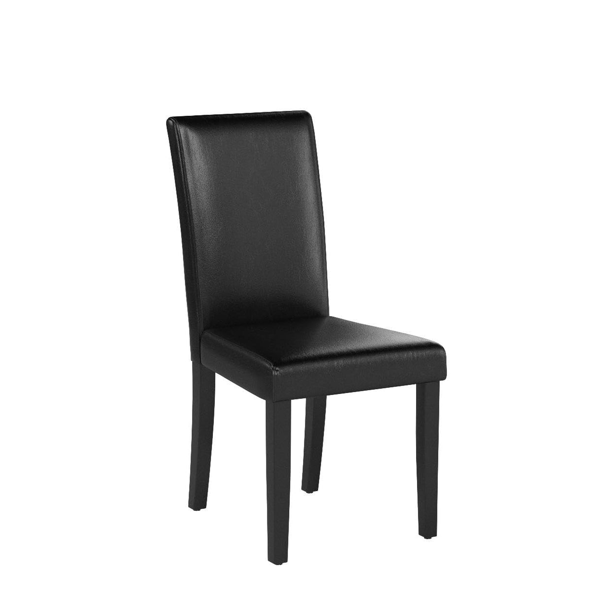 Dining Chairs Set of 4 Upholstered Black A890
