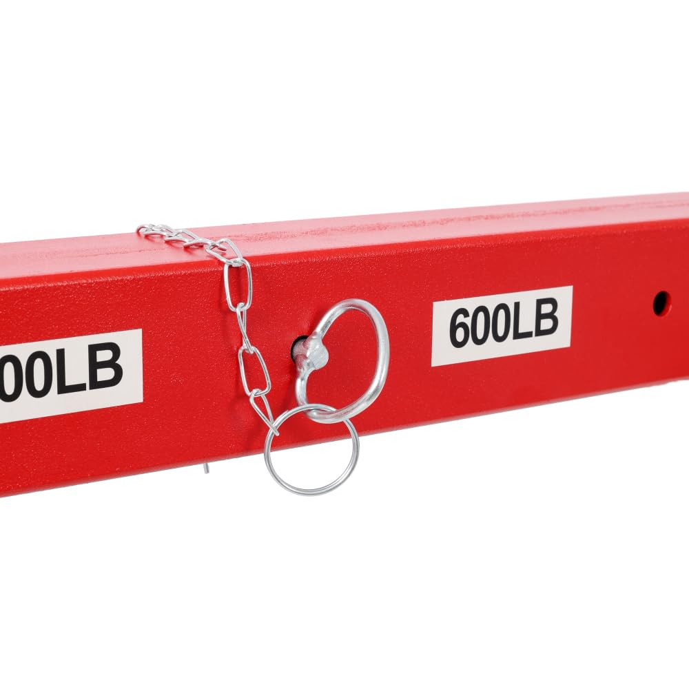 1000lbs Capacity Hydraulic Truck Bed Crane with 360° Swivel Base T56010
