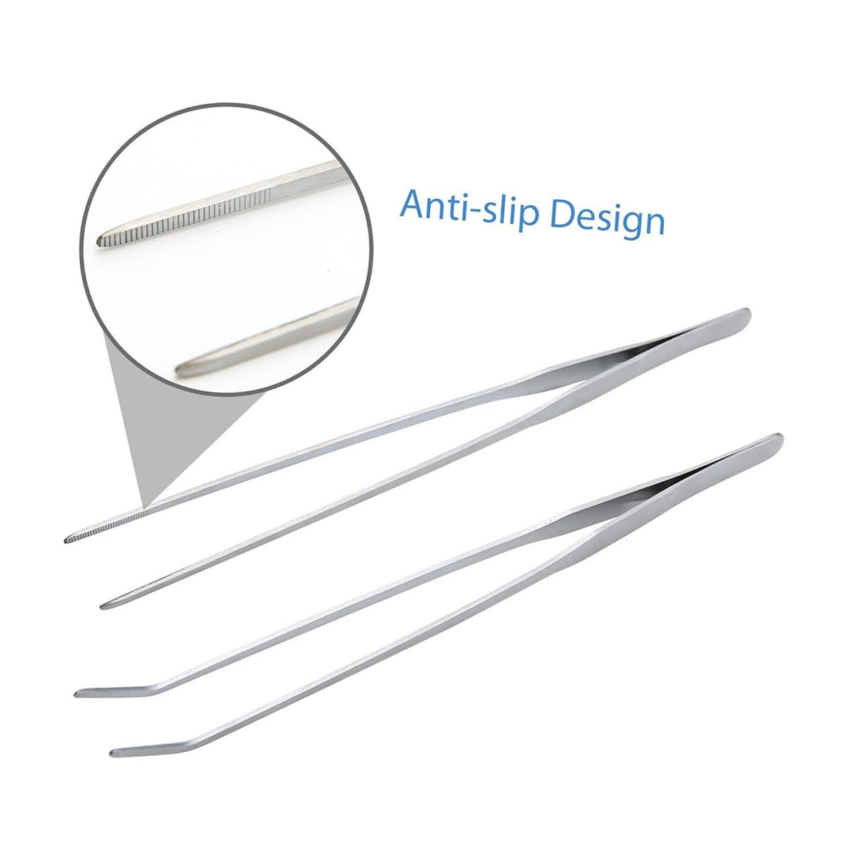 Stainless Steel Aquarium Plant Kit Tweezers Scissors and Spatula K427