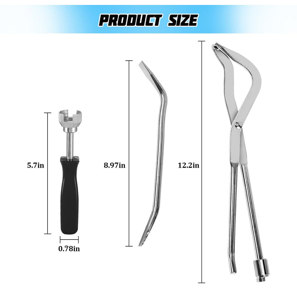 3PCS Steel Drum Brake Tool Kit W7456
