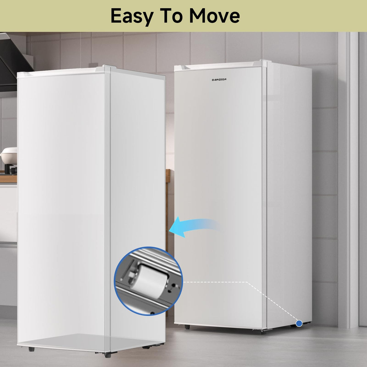 7.0 Cu.ft Convertible Upright Freezer/Refrigerator White D1540