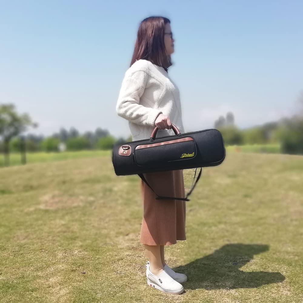 Water-resistant Oxford Cloth Trumpet Gig Bag with Shoulder Strap P5876