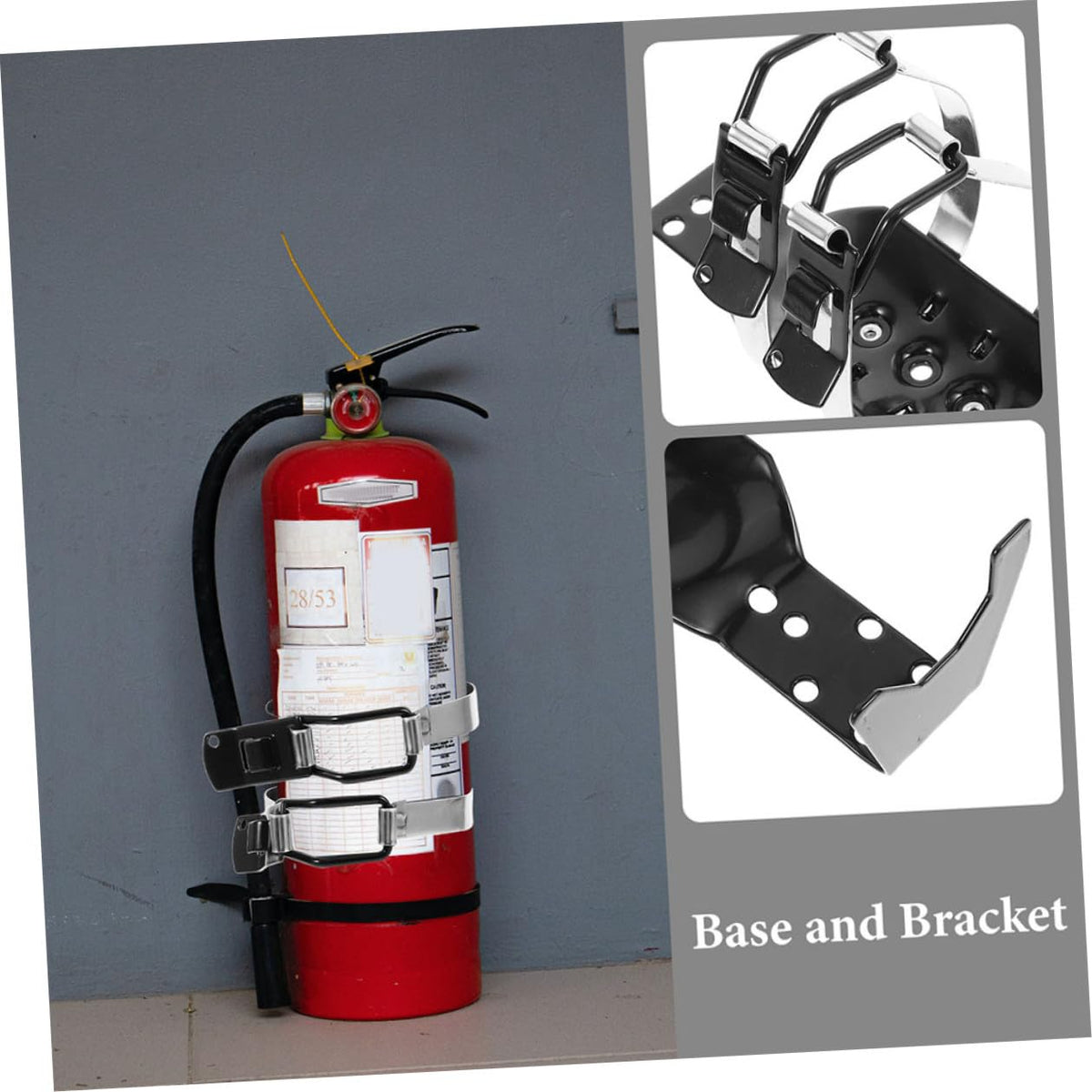 2.5lbs Fire Extinguisher Mount Bracket Wall Rack 2pcs A625490