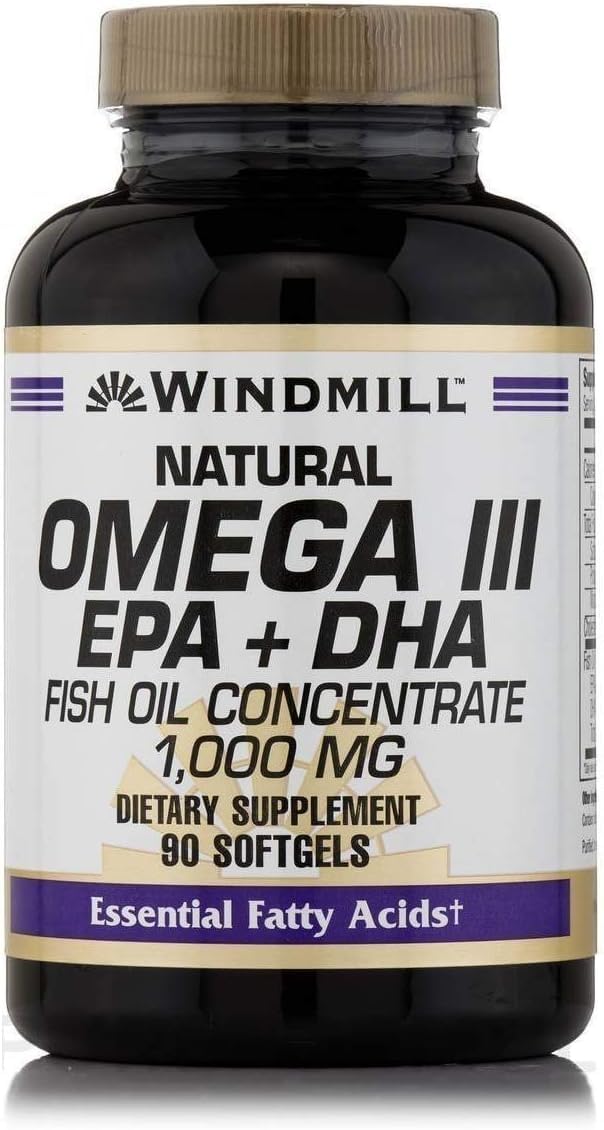 Omega-3 EPA & DHA 1,000 mg Softgels 90 Softgels 4 Bottles Y62458