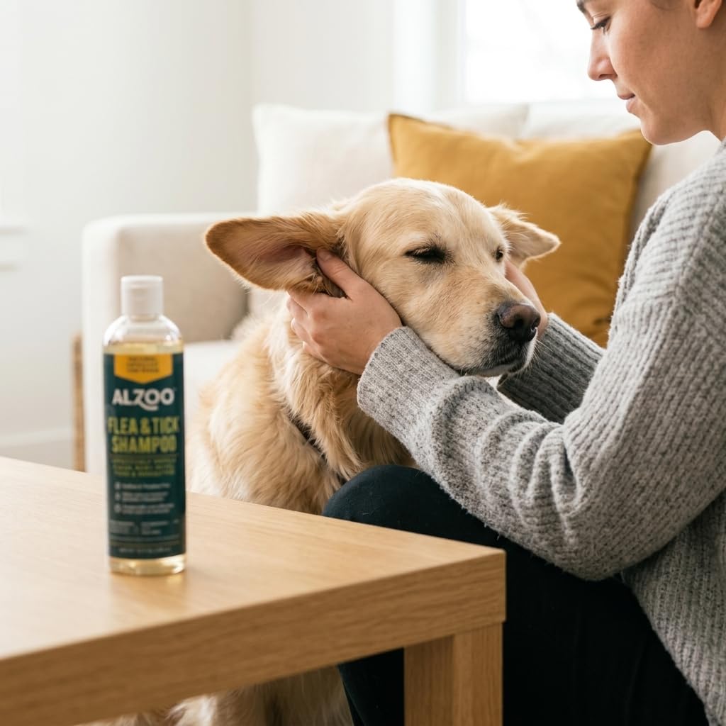 Plant Based Flea and Tick Repellent Dog Shampoo 12 Fl. Oz. Y413178