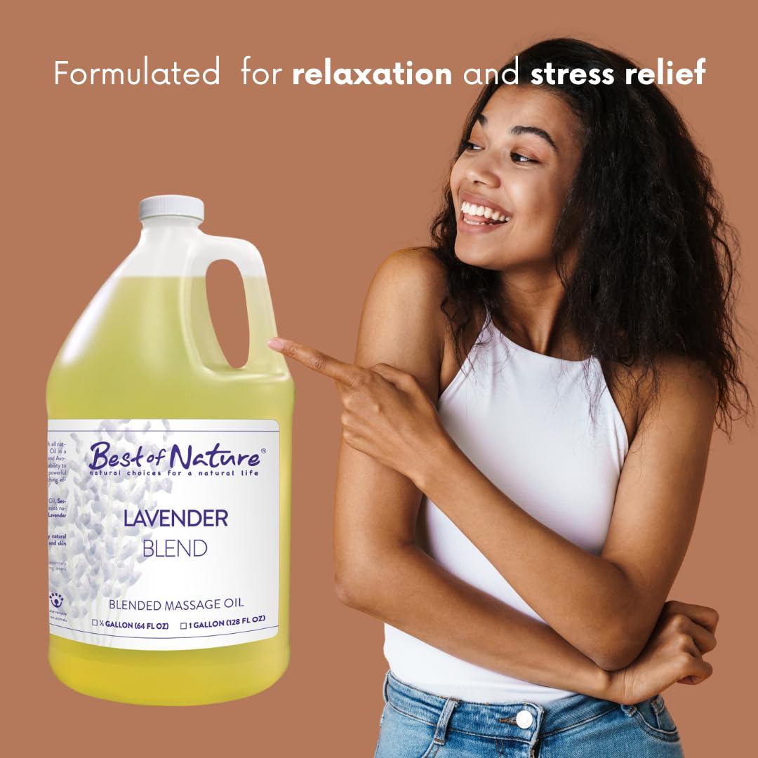 Lavender Blend Massage Oil Gallon O2387