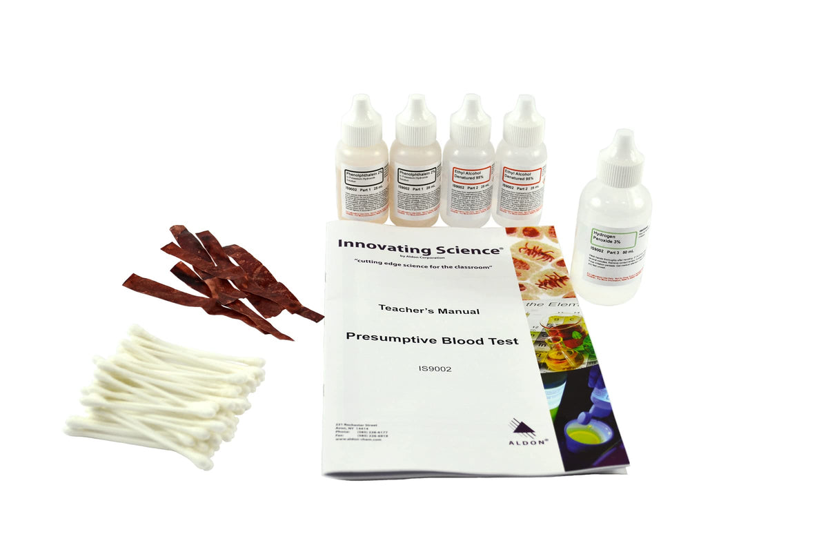 Forensic Chemistry Presumptive Blood Test Kit J806040