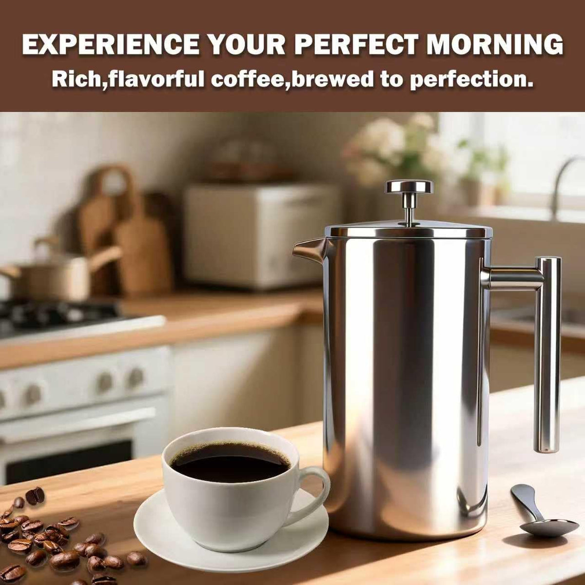 French Press Coffee Maker 61 oz Z44472