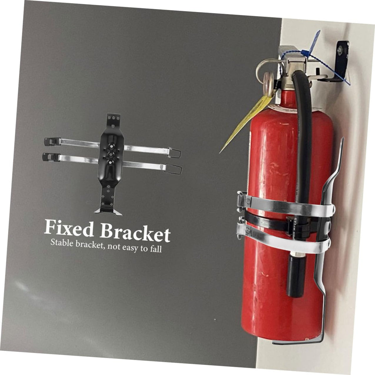 2.5lbs Fire Extinguisher Mount Bracket Wall Rack 2pcs A625490