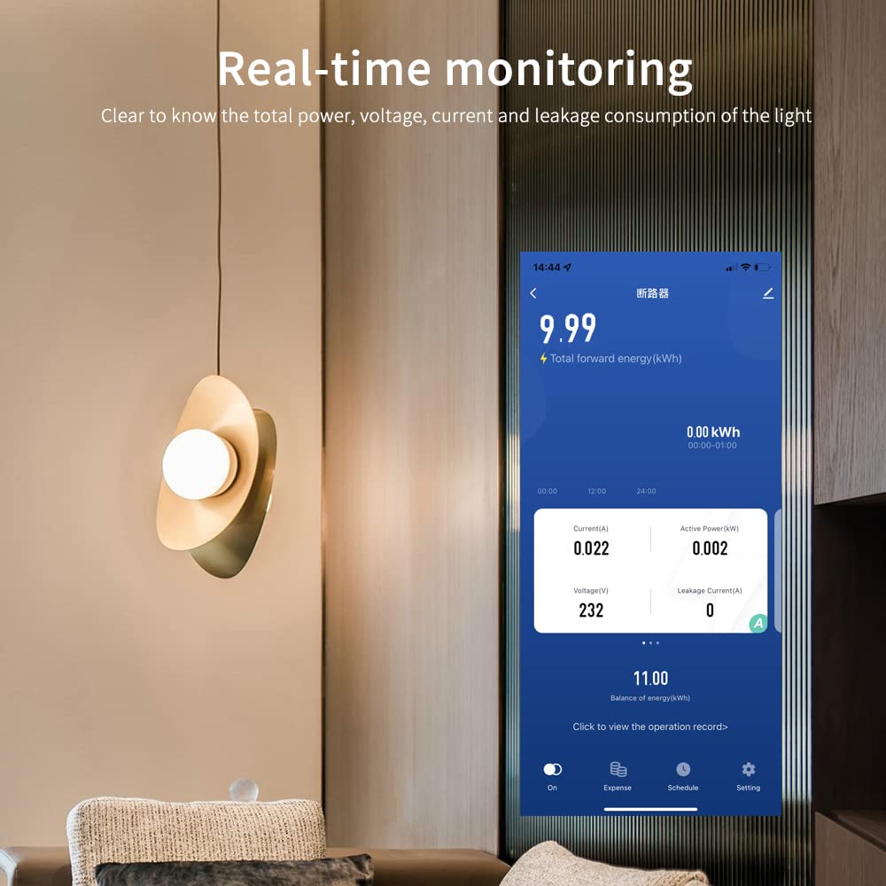 63A Single-Phase WiFi Energy Meter with LCD G217