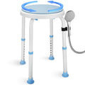 Foldable Adjustable Swivel Bath Seat Shower Chair Stool O189