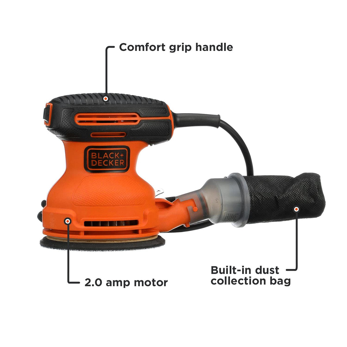 5 Inch Corded Orbital Sander A524713