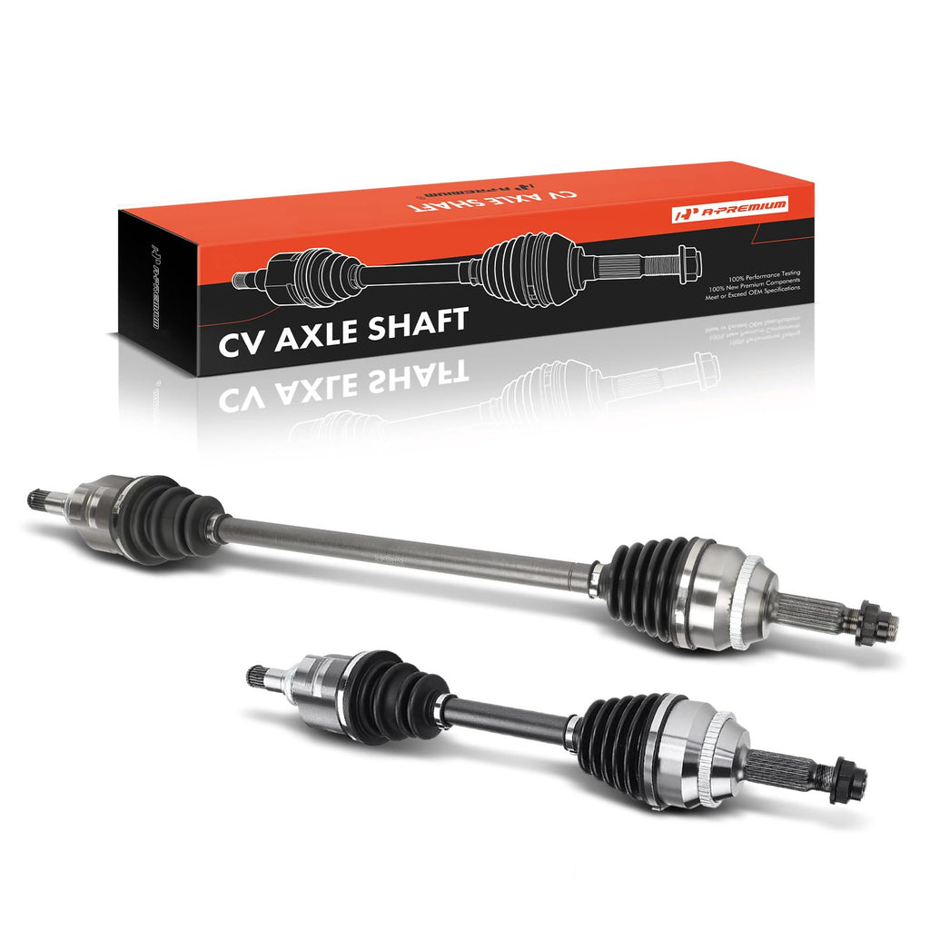 Set of 2 Front CV Axle Shaft Assembly F1365