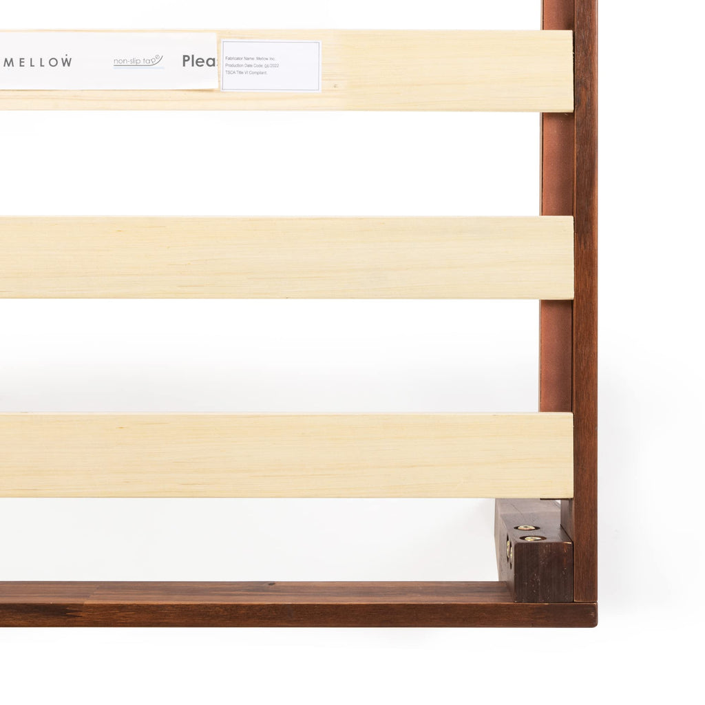 12-Inch Solid Wood Platform Bed, Twin, Espresso O92211