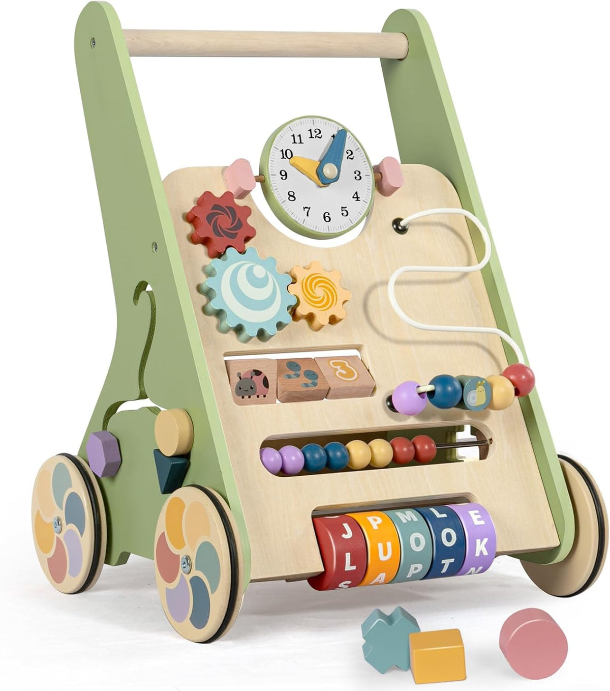 Wooden Push Walker with Wheels G777415