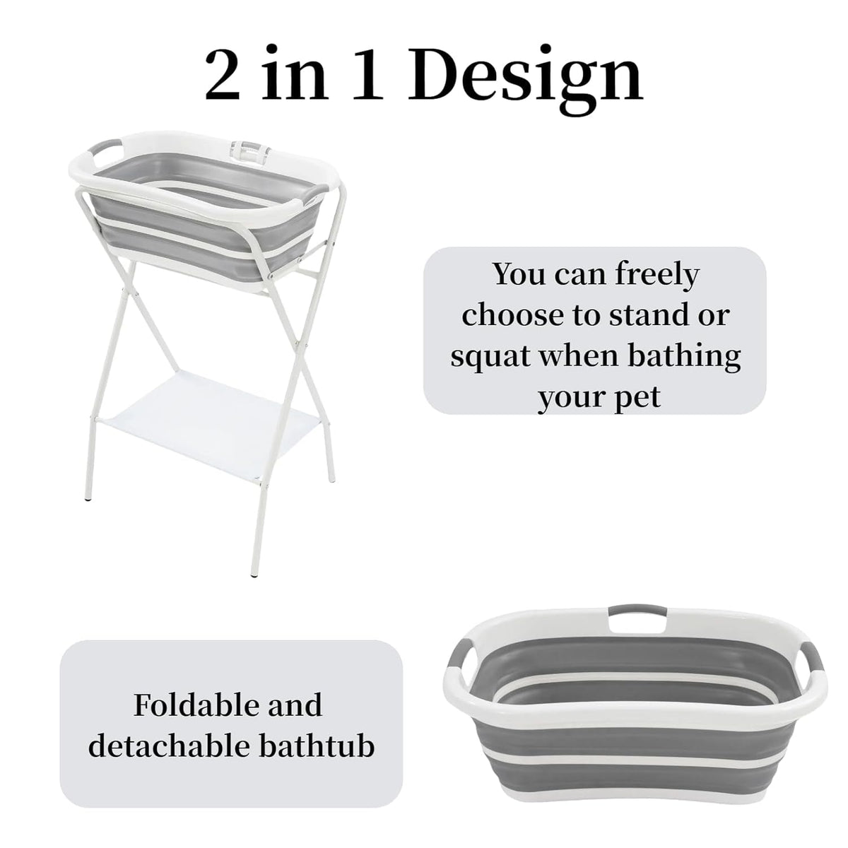 Small Dog Washing Station with Stand R915