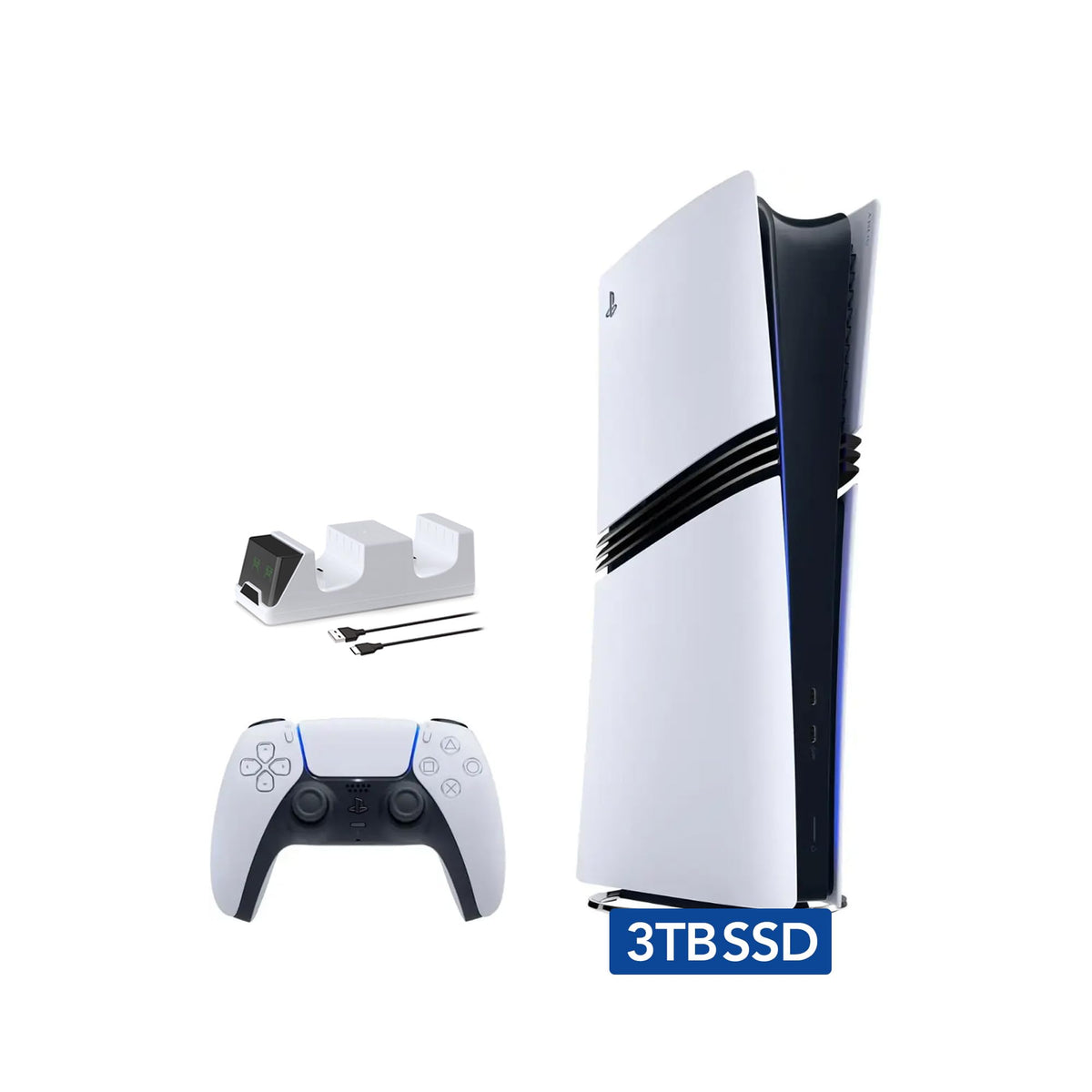 White 3TB Digital Edition Console and Controller O504
