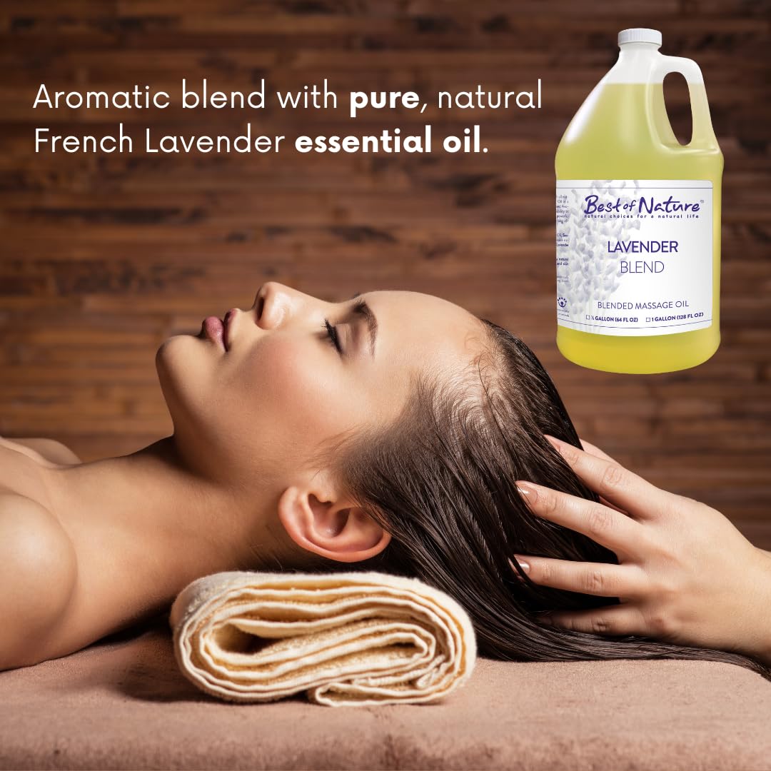 Lavender Blend Massage Oil Gallon O2387