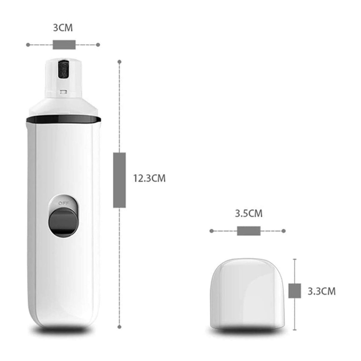 Electric Rechargeable Pet Nail Grinder W554356