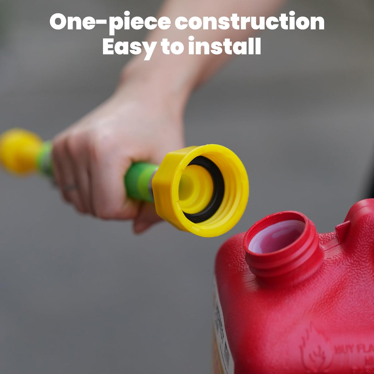 Gas Can Spout Replacement 10 Inch Flexible PVC Nozzle E290