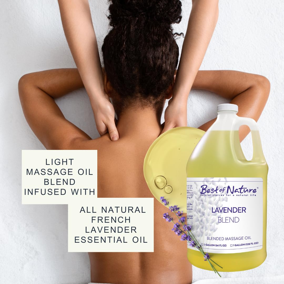 Lavender Blend Massage Oil Gallon O2387
