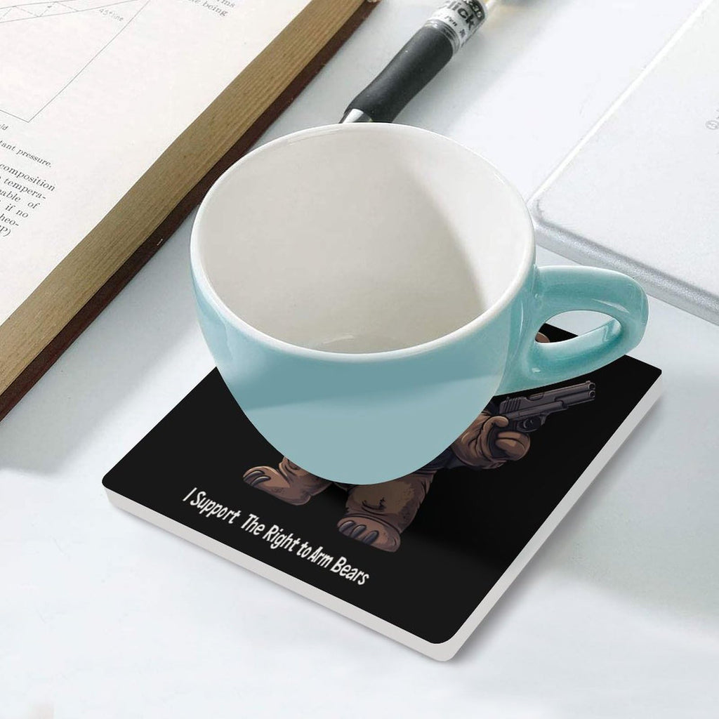 Ceramic Coasters Set Square Drink Coasters W176