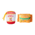 Plush Dog Toy Set with Treat Pockets, 2 Piece Set Z570