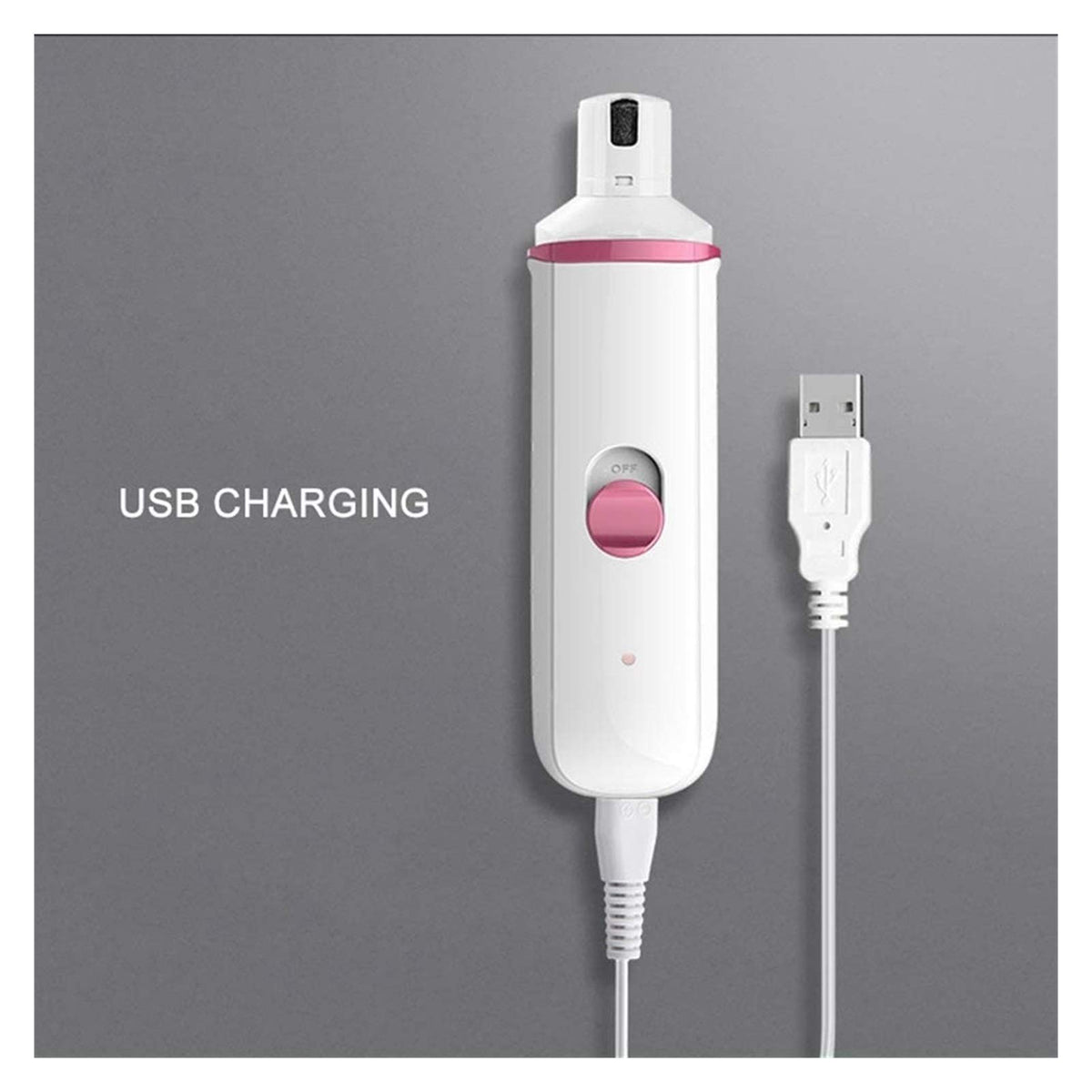 Electric Rechargeable Pet Nail Grinder W554356