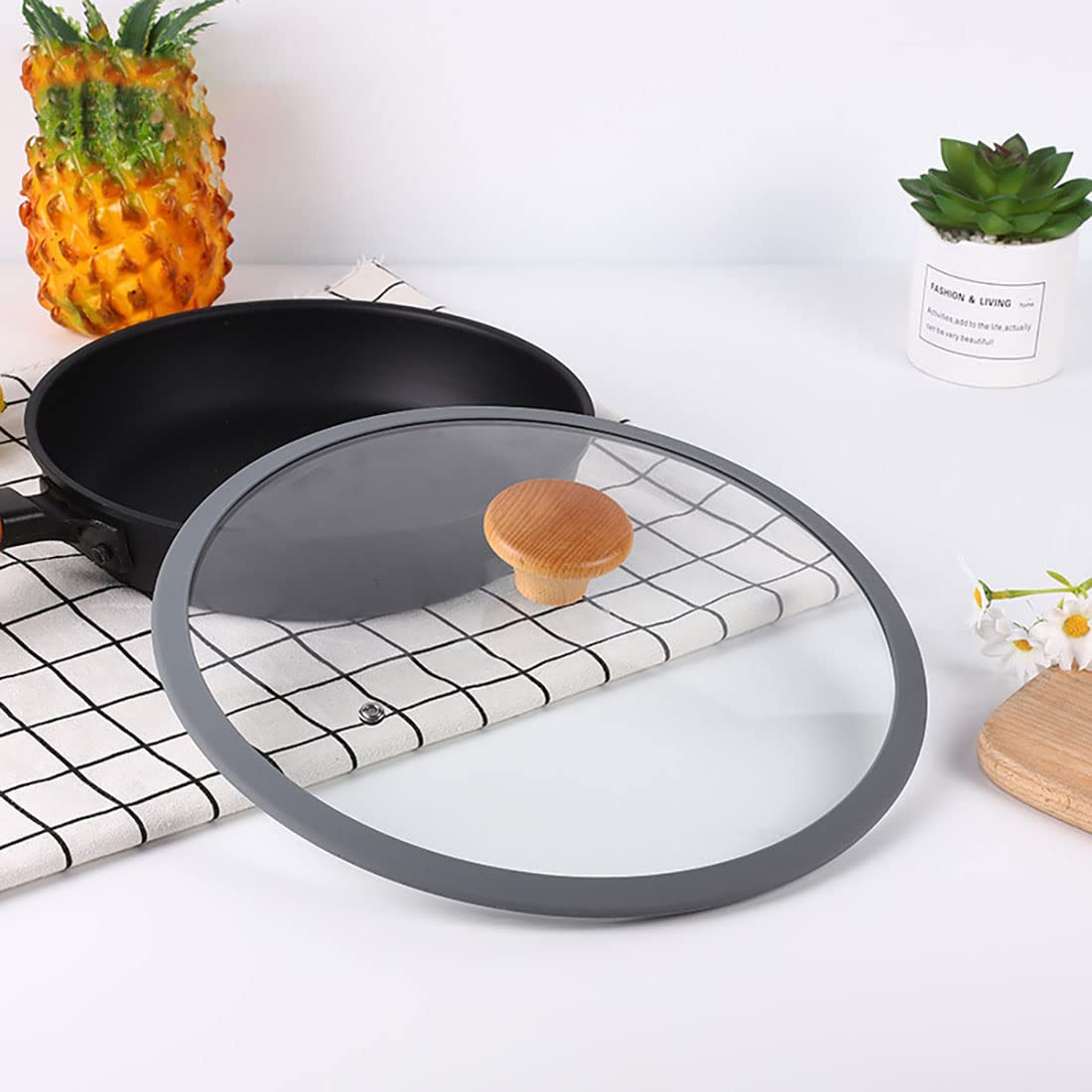 9 inch Tempered Glass Lid X5962