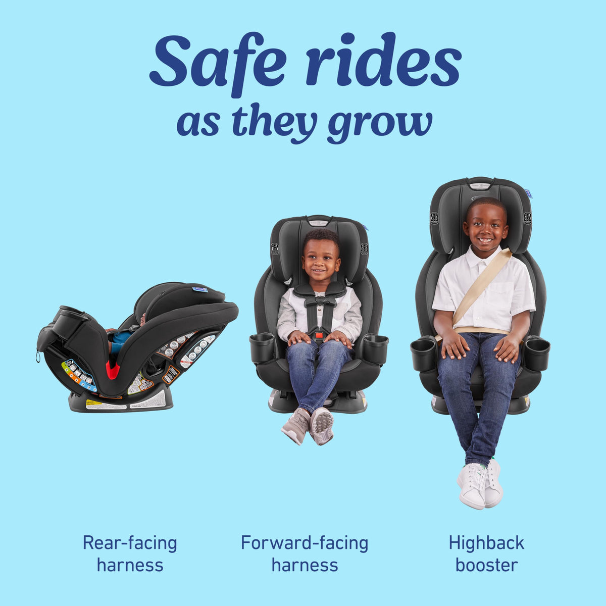 3-in-1 Convertible Car Seat Y8539