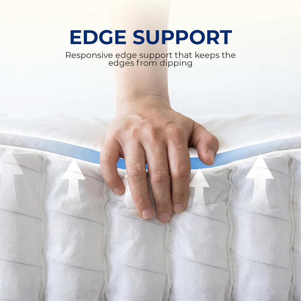 Full Size 10 Inch Hybrid Pocket Spring Mattress R34910
