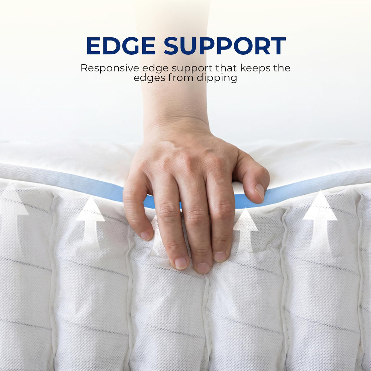 Full Size 10 Inch Hybrid Pocket Spring Mattress R34910