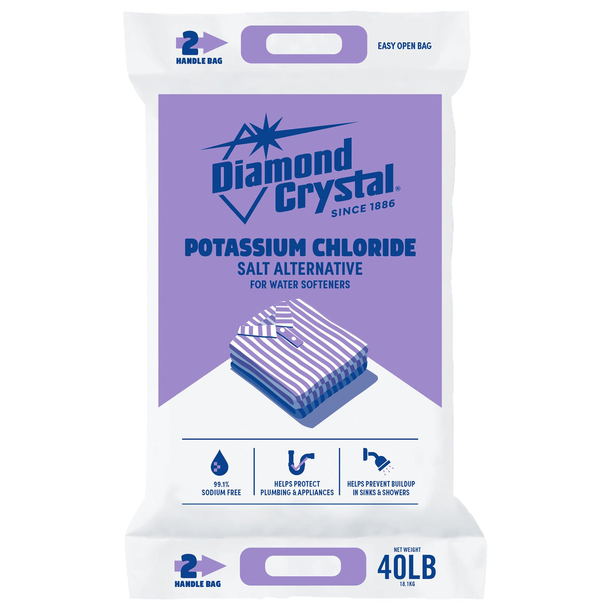 Potassium Chloride Salt Alternative 2 Pack 40 Pounds G54442