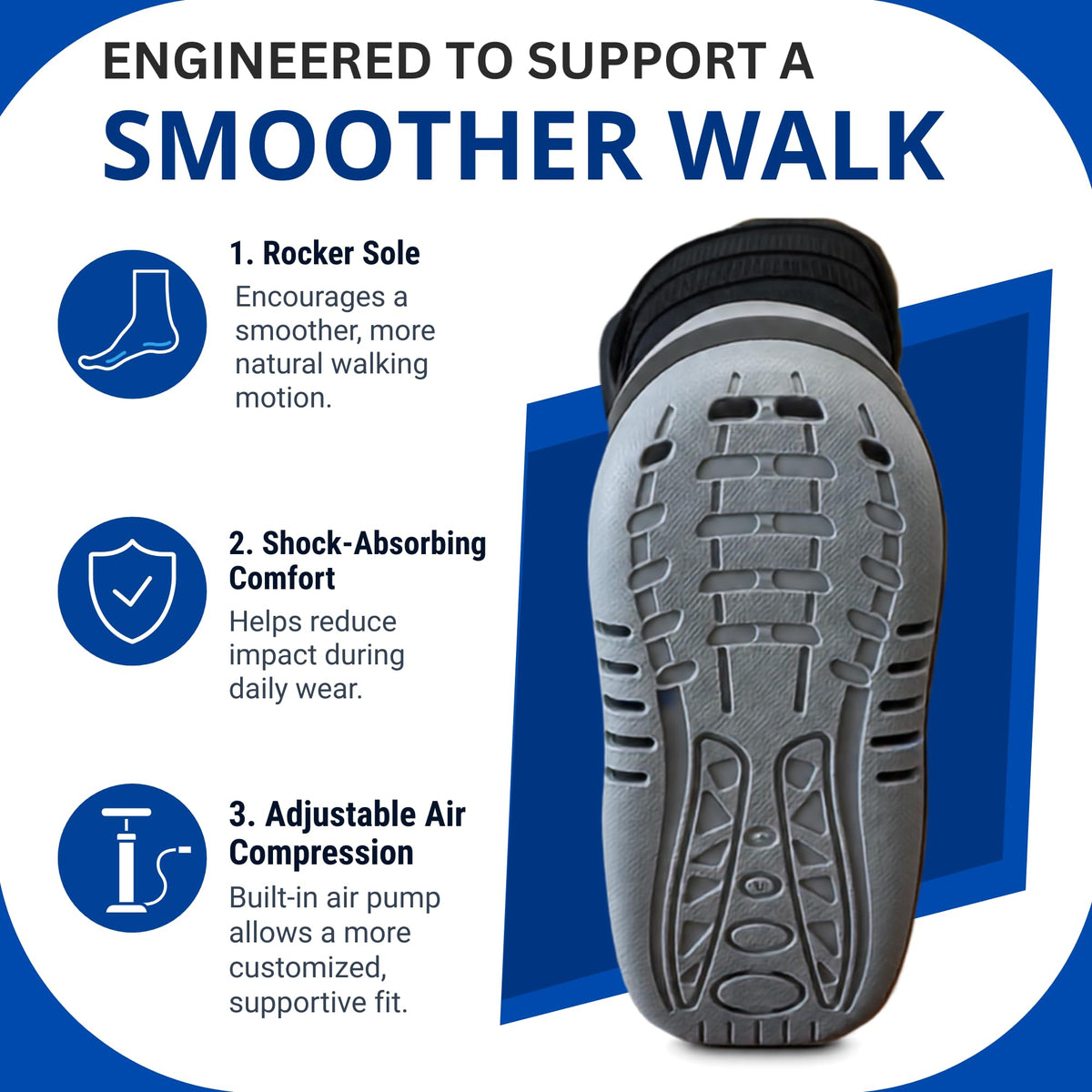Walker Fracture Boot with Air Pump XLarge I879106