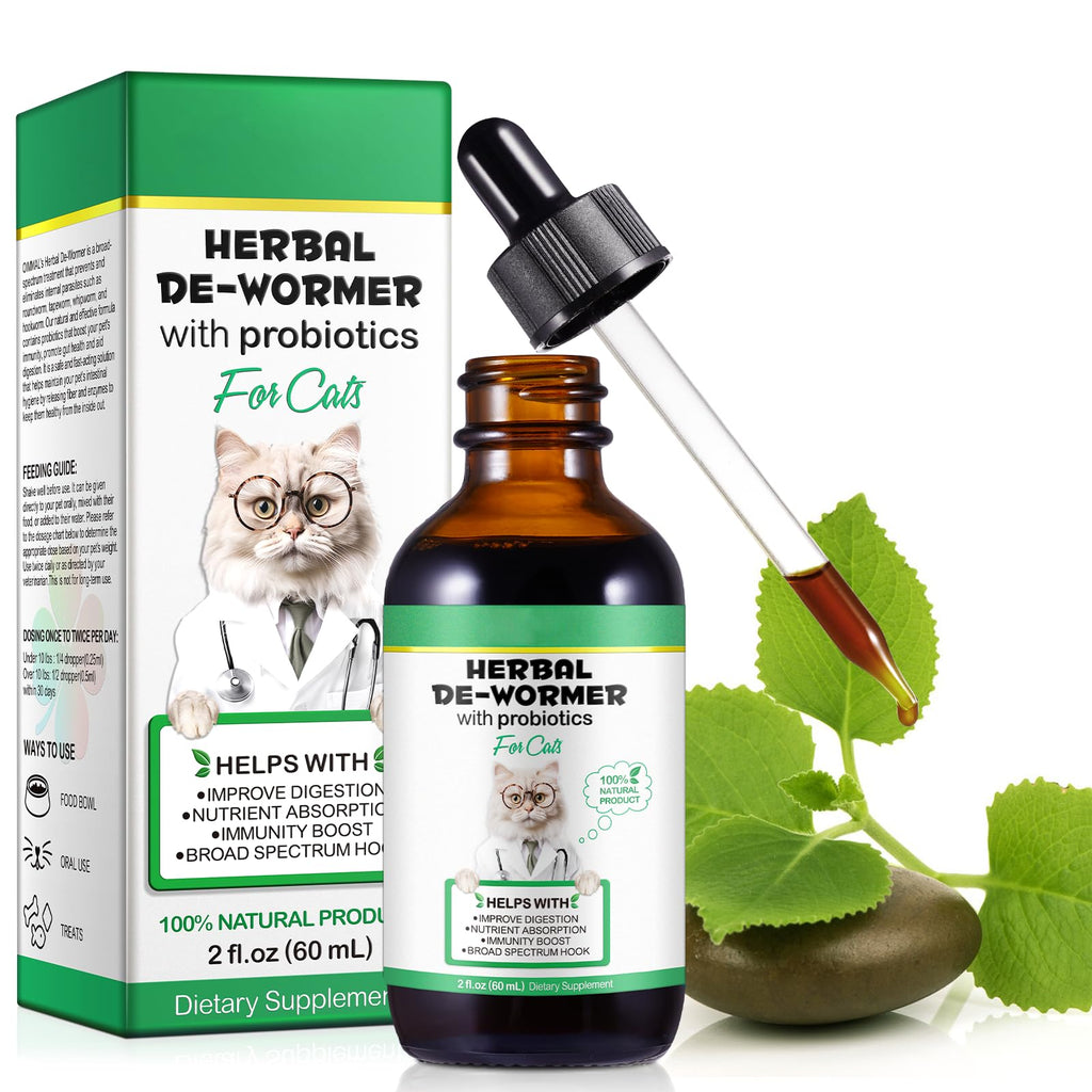 Cat Herbal Probiotics Digestive Supplement Drops 60ml R410