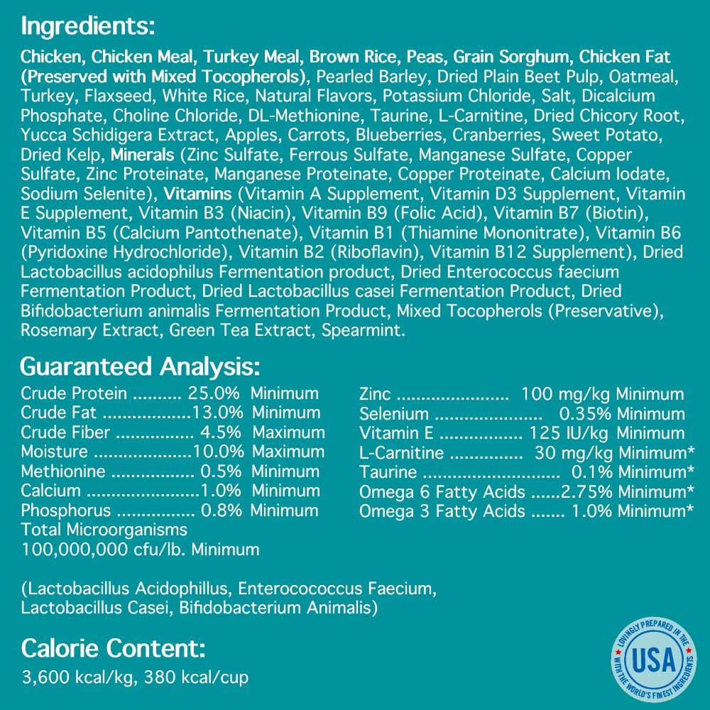 Natural Premium Small Bites Adult Dry Dog Food, Chicken, Brown Rice & Turkey 28lb K173261