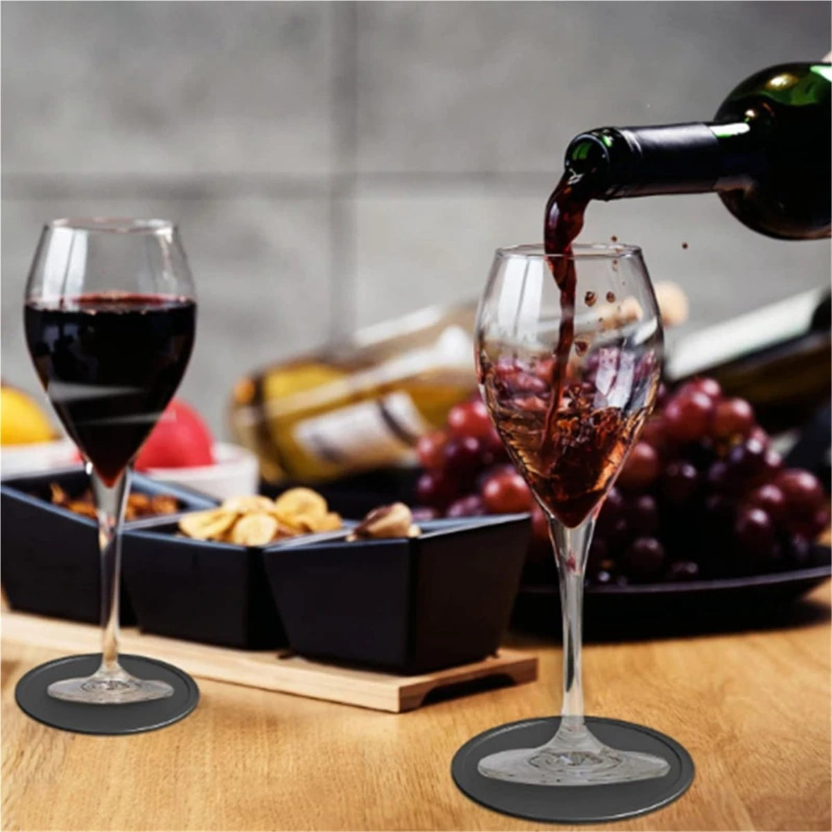 36 Pc Silicone Coasters T518
