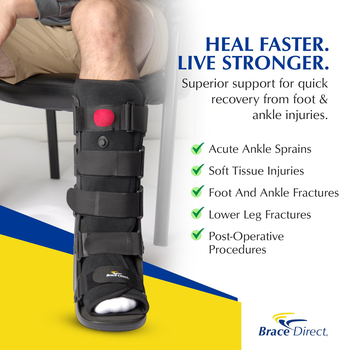 Tall Air CAM Walker Fracture Boot N997