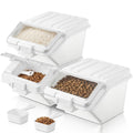 3 Pack Dog Food Storage Container with Scoop N18252