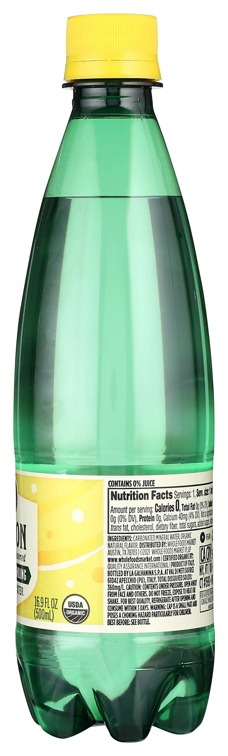 Lemon Sparkling Mineral 500 ml L4021