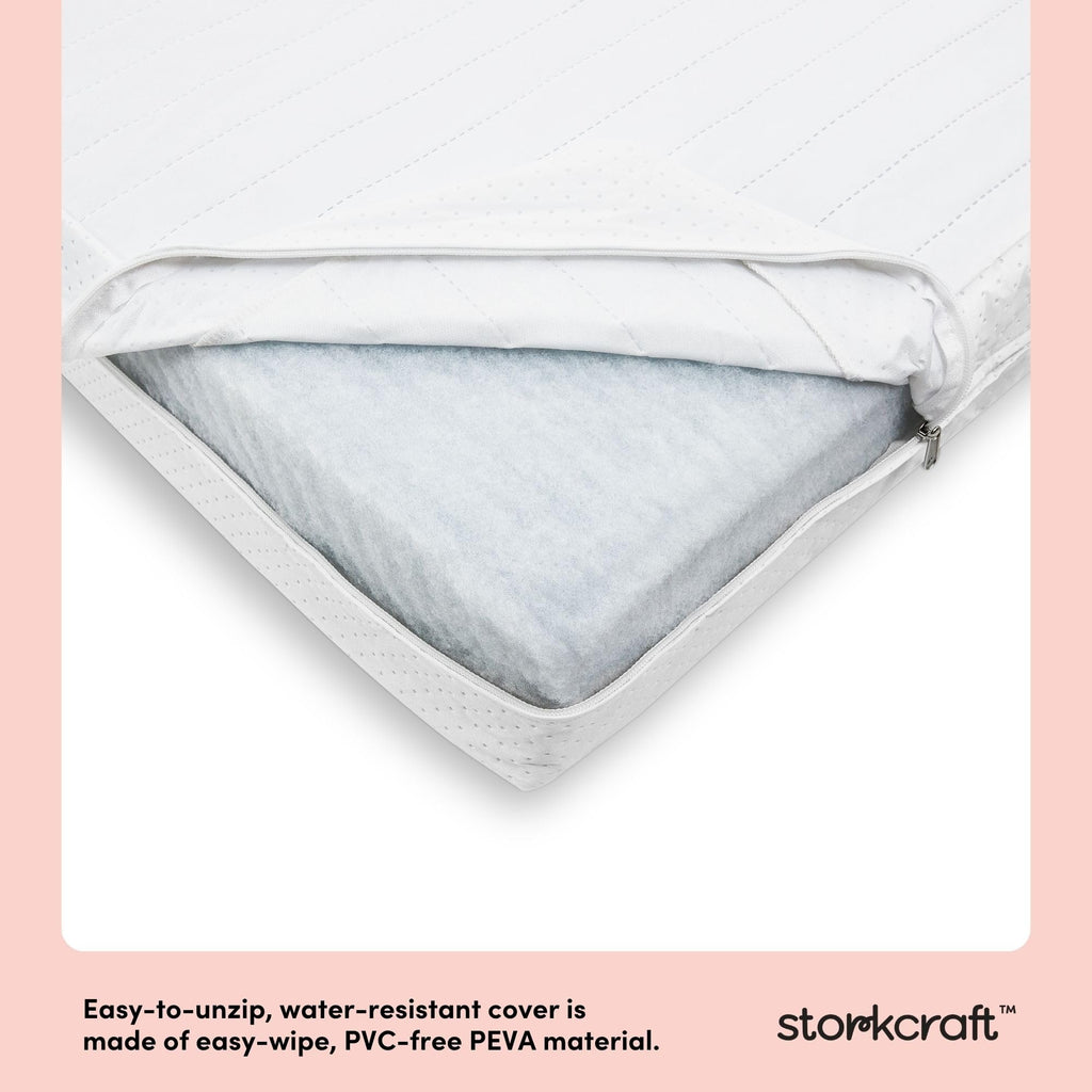 6-Inch Water-Resistant Baby Crib & Toddler Mattress F256995
