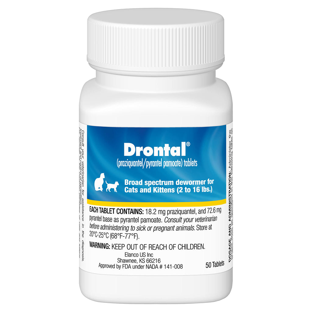 Cat and Kitten Dewormer 50 Tablets J5083