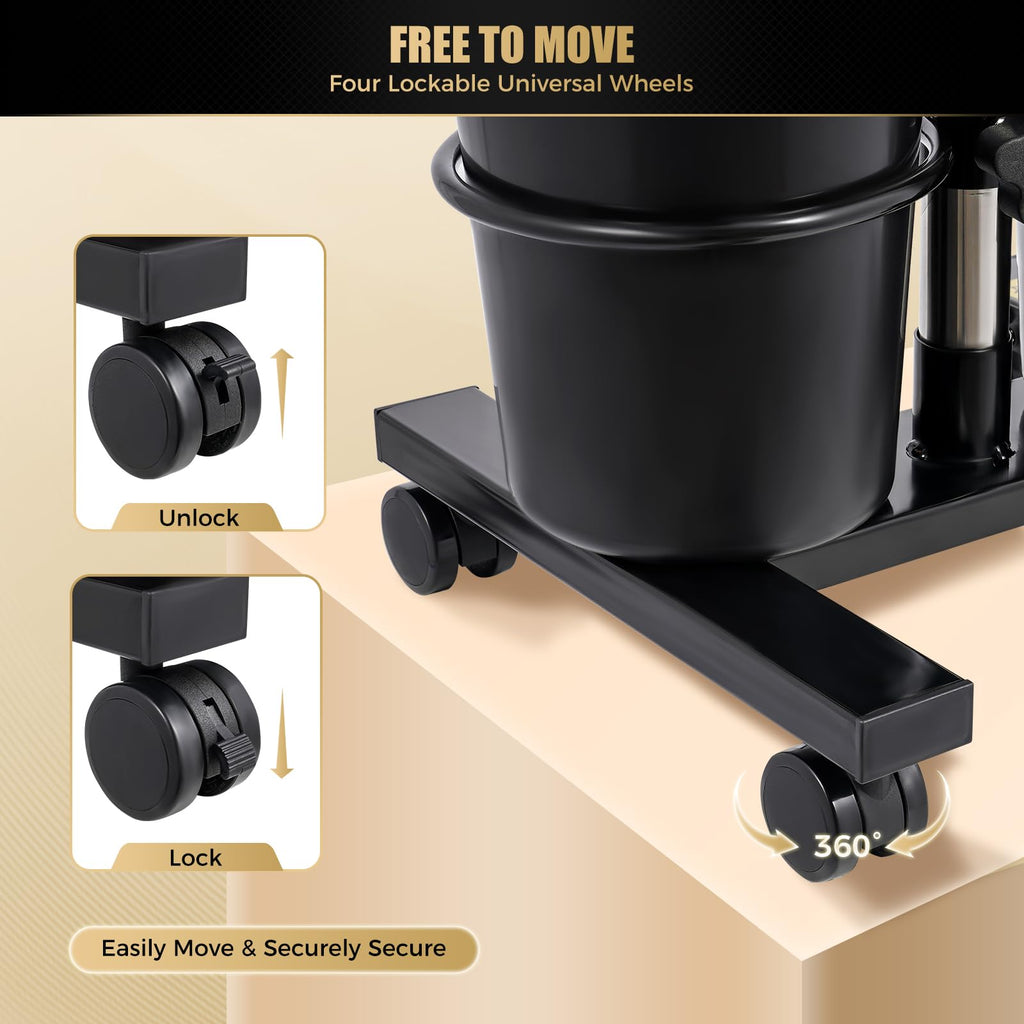 Portable Shampoo Bowl with Electric Pump and 2 Buckets W88920