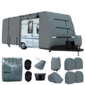 7 Layers Heavy Duty Travel Trailer RV Cover 16-18FT O4328