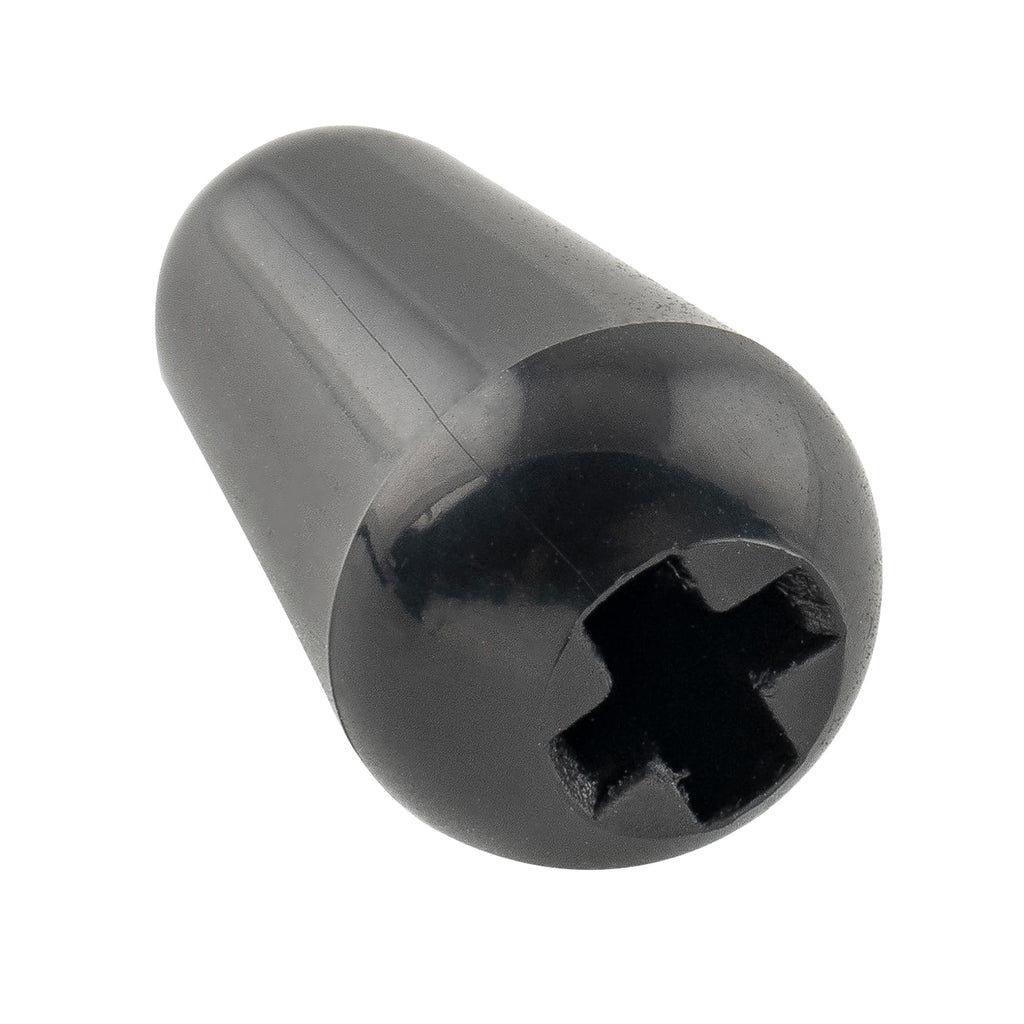 5-Way Guitar Pickup Lever Switch Tips Black 2Pcs Q47767