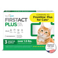 Flea and Tick Topical for Cats 3 Dose Z3209
