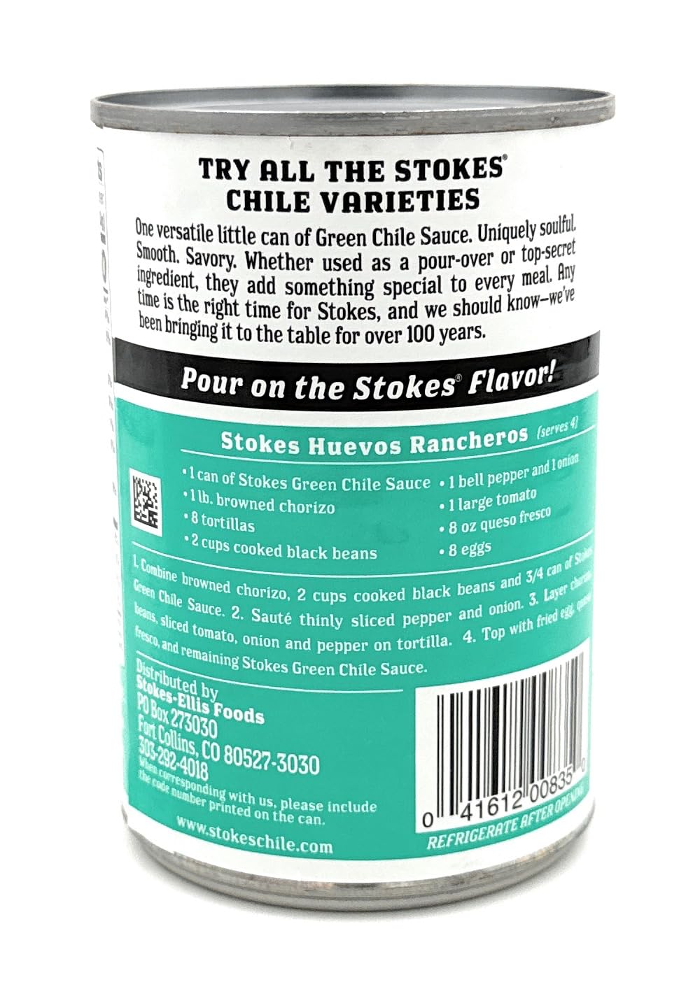 Green Chile Sauce Pork Ranchero Pack of 6 F2412