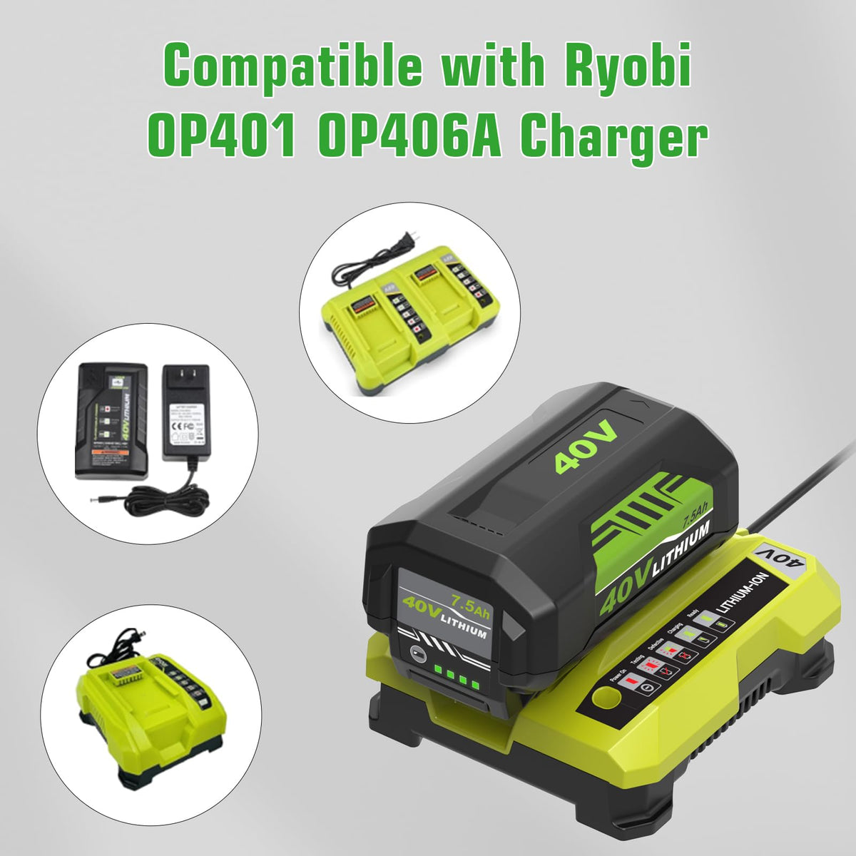 40V Replacement Battery X5515