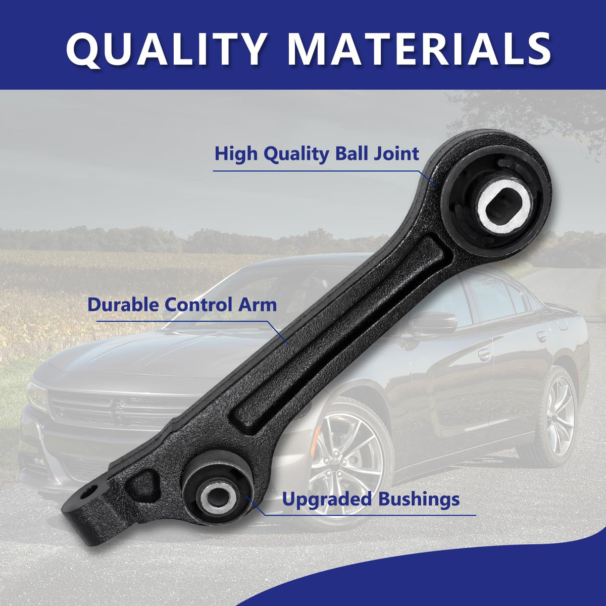 Front Lower Control Arm with Ball Joint Suspension Kit P6841