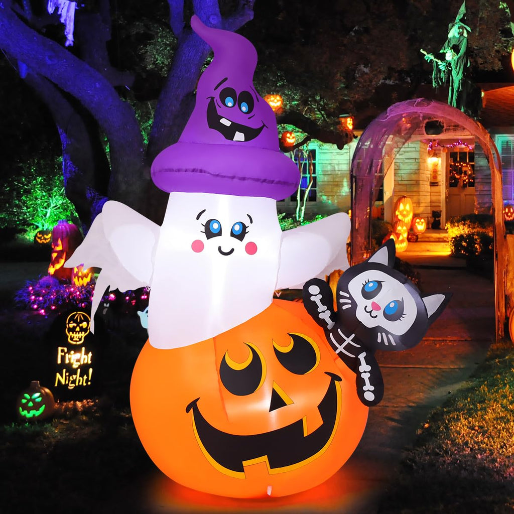 5 FT Halloween Inflatables with Built-in LEDs D724538